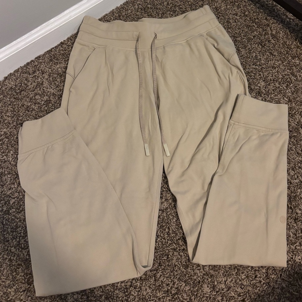 Lululemon Athletica Light Tan Joggers